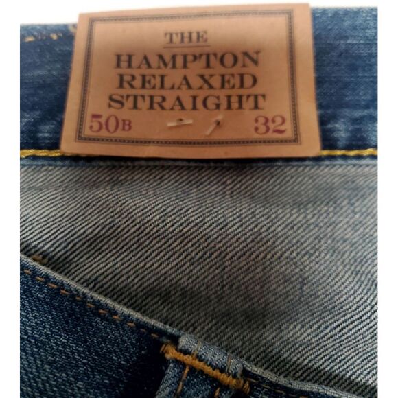 Polo Ralph Lauren Jeans 50x32 NWT The Hampton Relaxed Straight Denim Made Mexico - Picture 10 of 15
